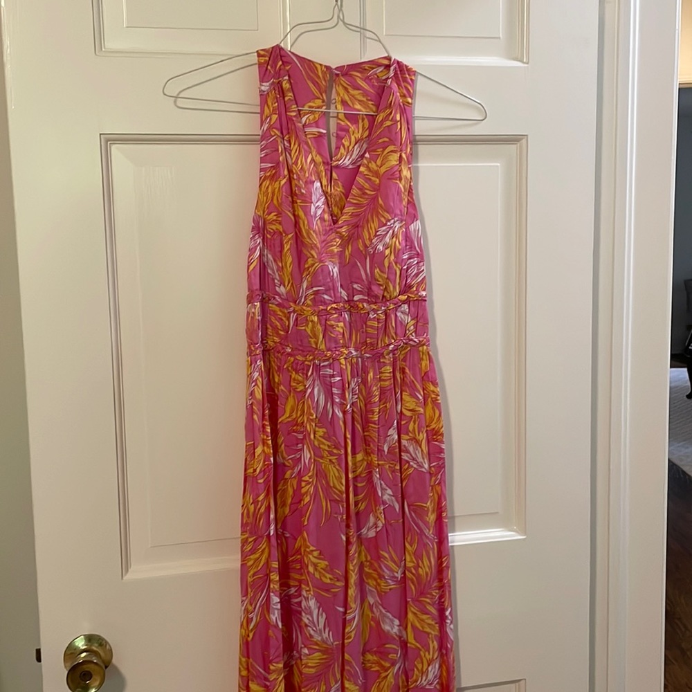 Jessica Simpson pink maxi dress